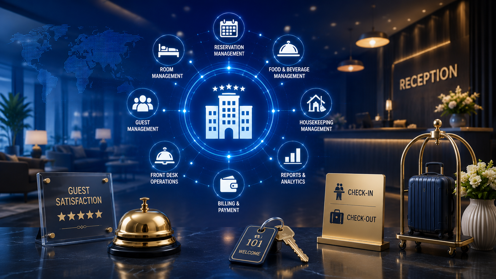 Hospitality industry software