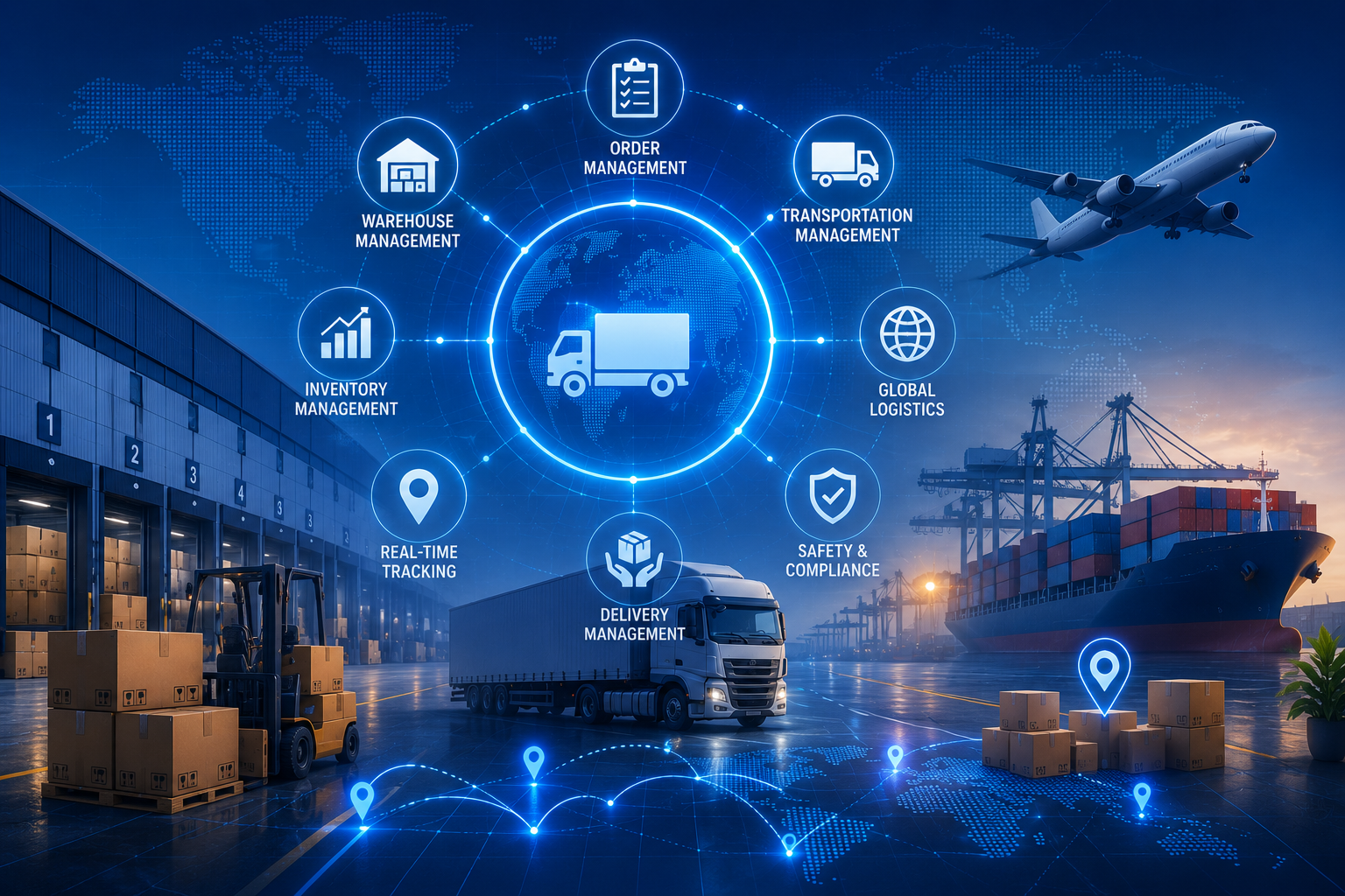 Logistics industry software